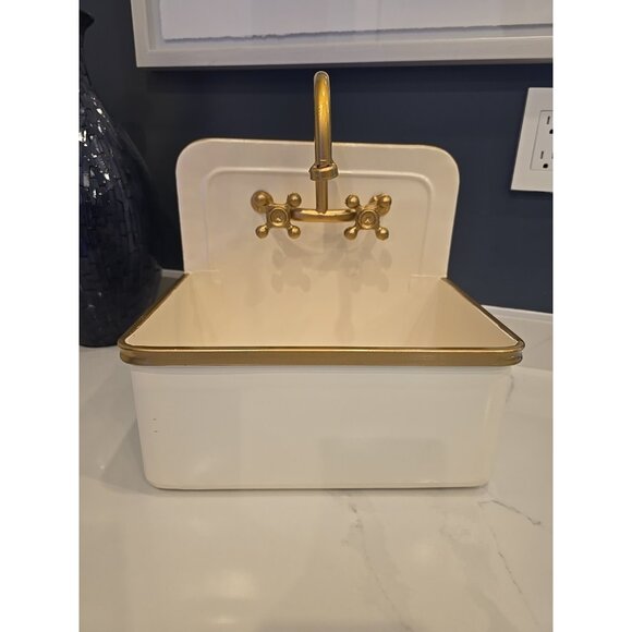 Beetles & Blooms 13" Decorative Sink Container Ashland® Farmhouse Decor Display - Picture 1 of 5